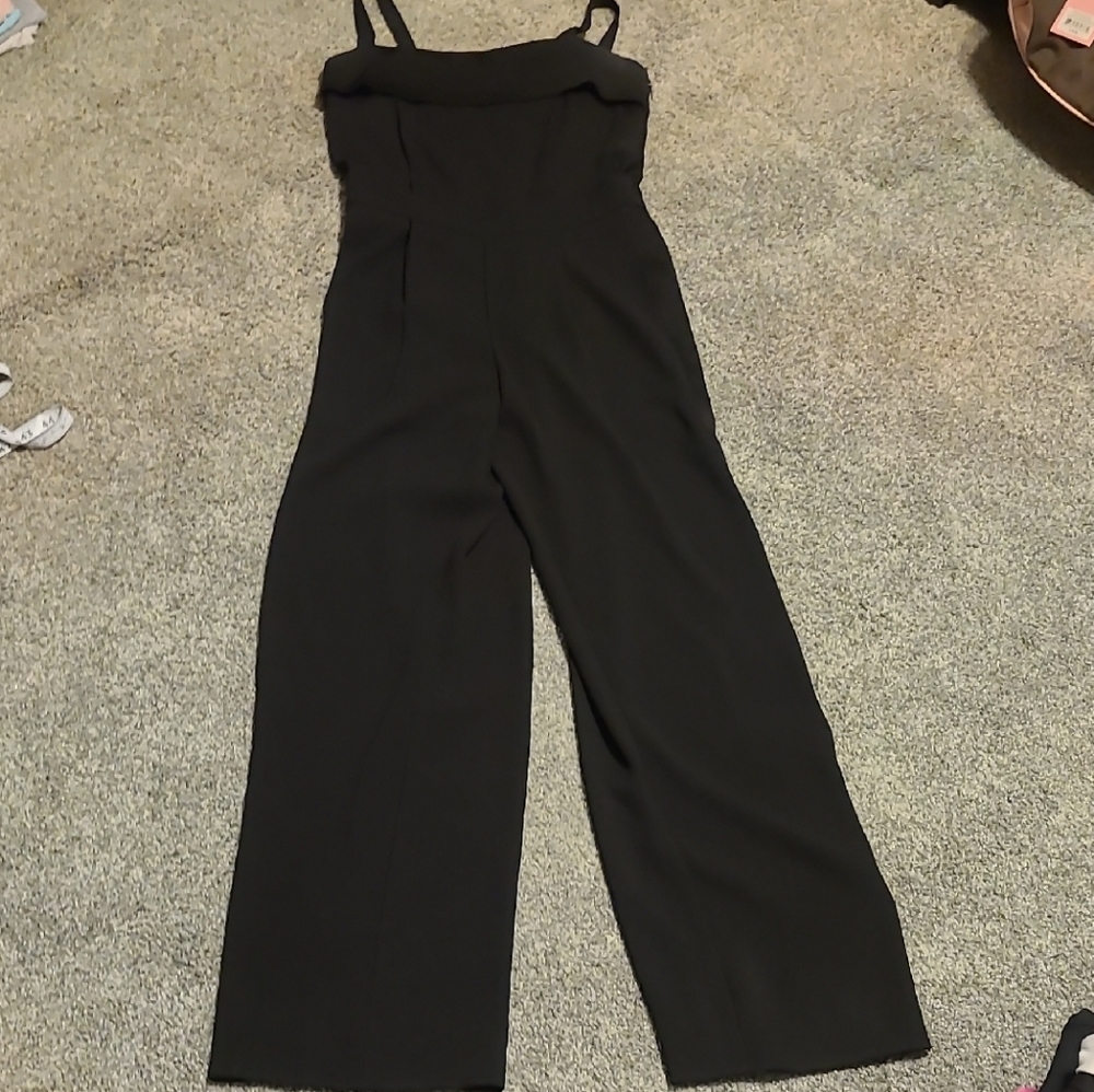 Vince Classic Black Jumpsuit